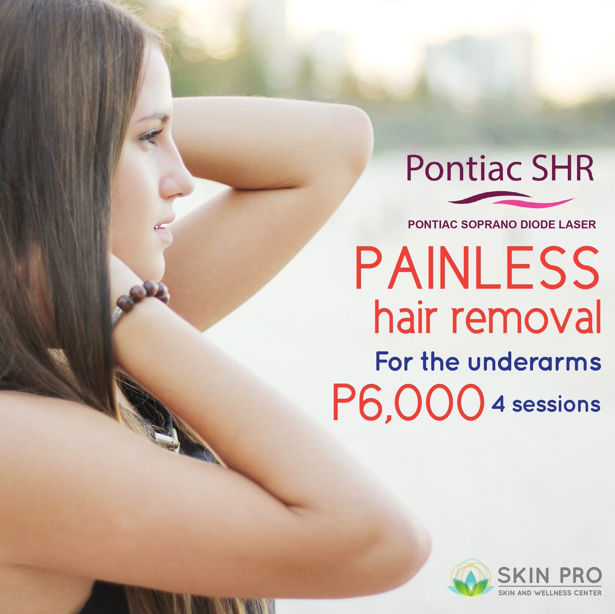 skinpro_ph's tweet photo. Be hair-free painlessly with our Pontiac Soprano Diode Laser treatments.
#SkinProPH #hairremoval #inspire #beauty #skin #skincare https://t.co/AnBYdIq9KC