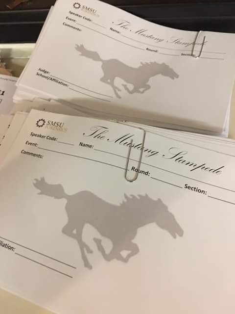 SMSUForensics's tweet photo. The ballots are ready. Are you? #2016stampede https://t.co/pmVdLhpKc2