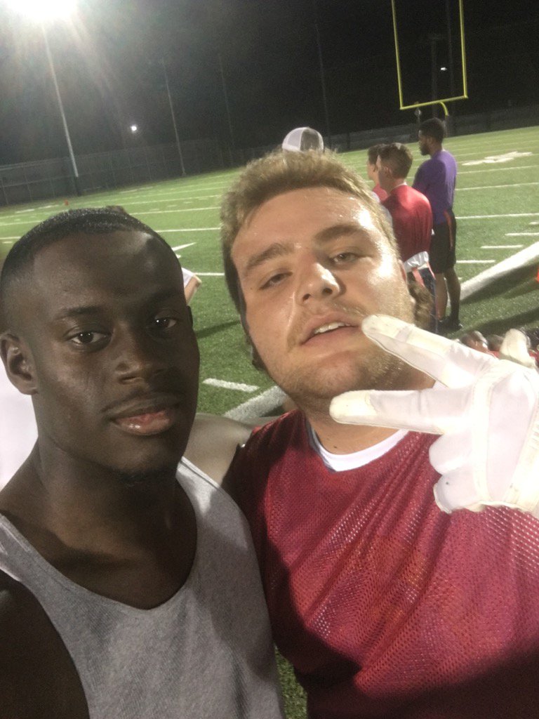 TylerMccalister's tweet photo. Flag Football watchin the Man himself!! @austenlange @MWSUASC #msucc10 https://t.co/53QzxPDmxj