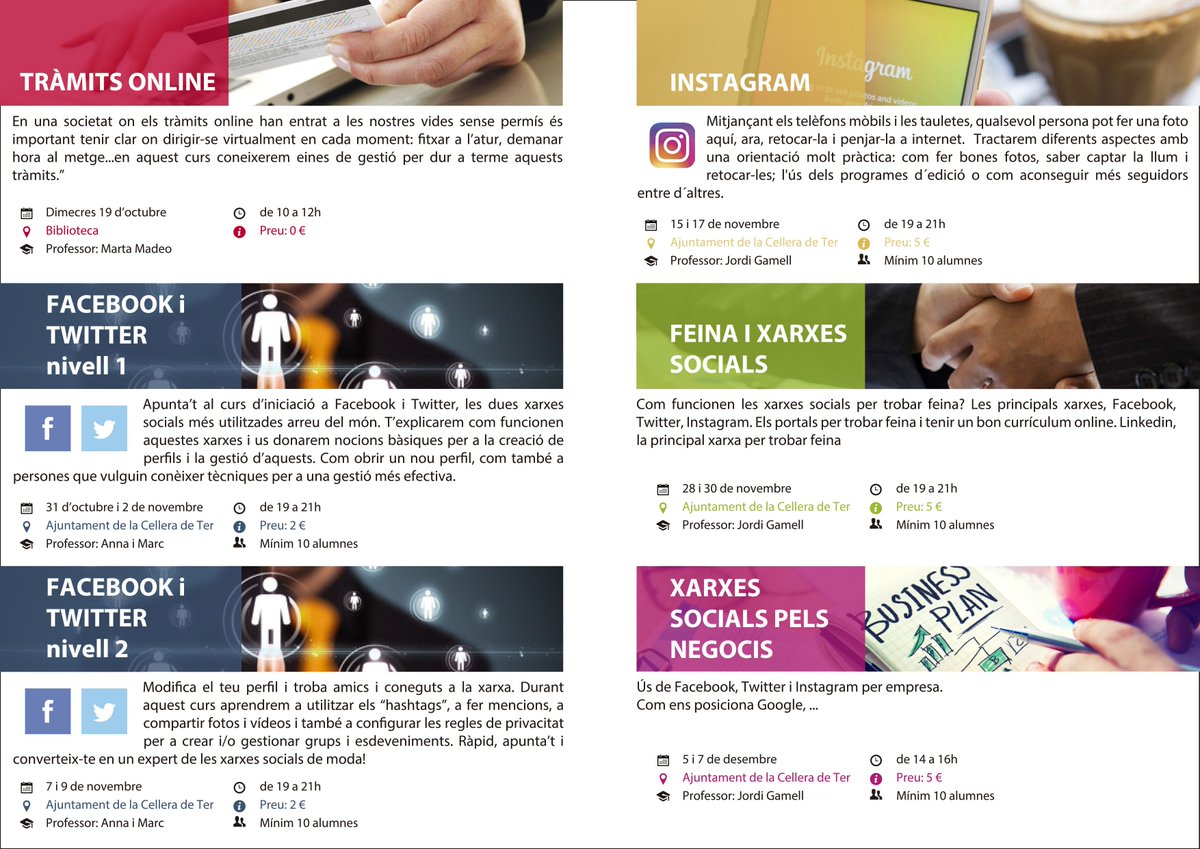 lacelleradeter's tweet photo. ENXARXA’T. Entra en el món digital d’una manera fàcil i divertida. Per totes les edats, tots els nivells i tots els gustos!! https://t.co/IUaICsPrHQ
