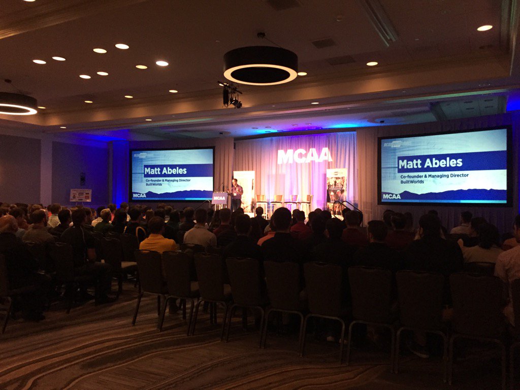 jrgentille's tweet photo. @builtworlds kicks off MCAA's 2016 @mcaagr8futures Student Chapter Summit! #mcaaproud https://t.co/UbWYoVviLT
