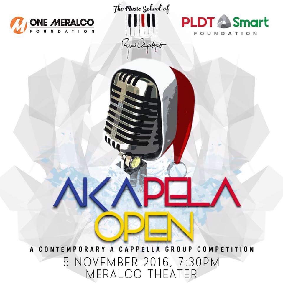 gojepgo's tweet photo. We are EXCITED to perform for you guys on November 5! Hoping to see you in Meralco Theater for Akapela Open 2016.
#10000
#AkapelaOpen https://t.co/T2iA4ZOEpE