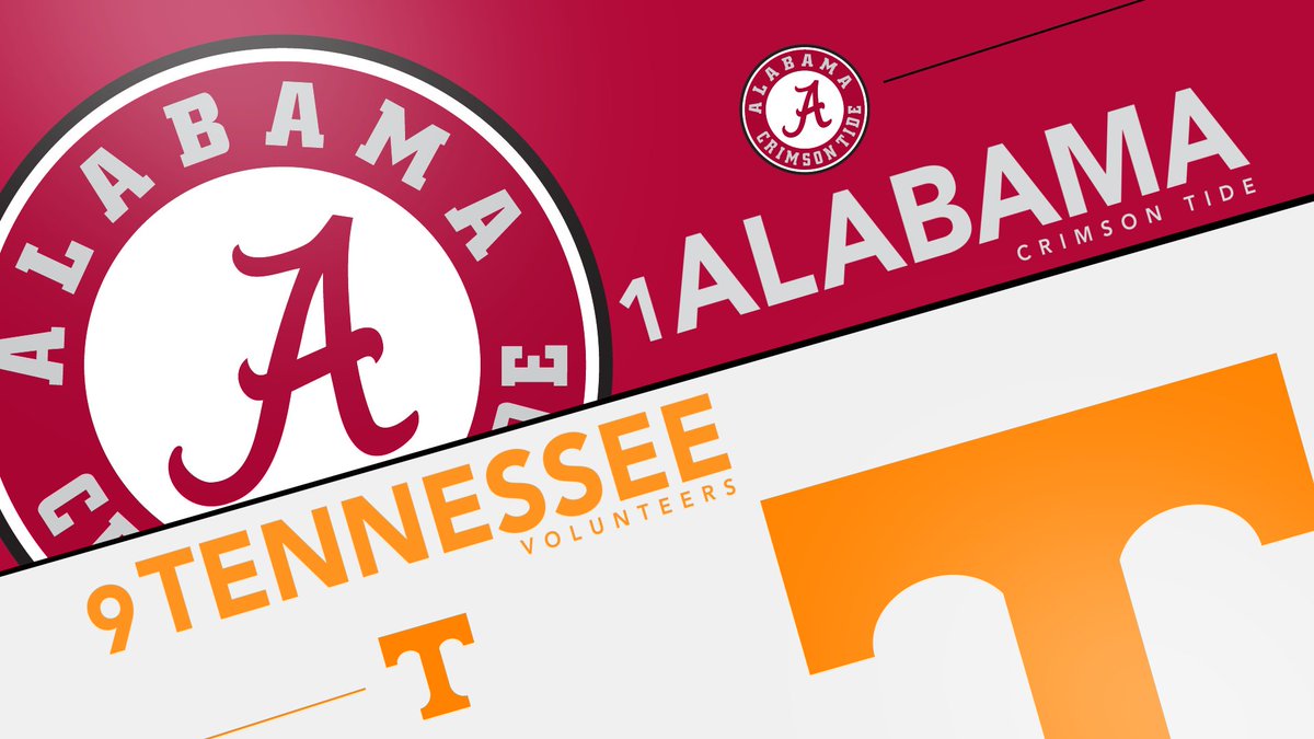 SEC Network (@secnetwork) on Twitter photo The Third Saturday in October.
BAMA vs. TENNESSEE
Most SEC Championships (All-Time)
1) <a href="/AlabamaFTBL/">Alabama Football</a>: 25 🏆
2) <a href="/Vol_Football/">Tennessee Football</a>: 13 🏆 The Third Saturday in October.
BAMA vs. TENNESSEE
Most SEC Championships (All-Time)
1) <a href="/AlabamaFTBL/">Alabama Football</a>: 25 🏆
2) <a href="/Vol_Football/">Tennessee Football</a>: 13 🏆