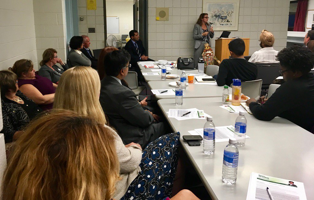 kgfalcon's tweet image. @lstrangway talks to @tdsb #Ward20 Trustee Manna Wong forum about #RenewedMathStrategy @OntarioEDU