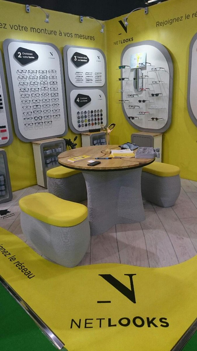 galateadrawn's tweet photo. Drawn Imprime en 3D le mobilier sur mesure de la startup #netlooks, créateur des lunettes sur mesure. https://t.co/QEsZNI2oX4