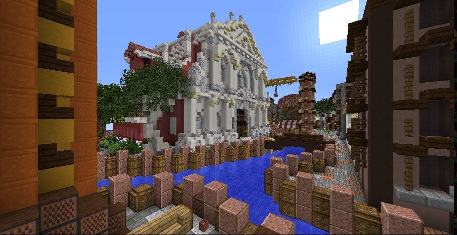 AnyMapper's tweet image. Projeto para Kingdom'sWars esta quase terminado: cidade de Veneza no minecraft caso queira algum contrat. Skype: Anonymous Mappers