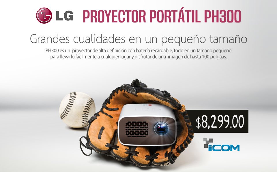 iCom_TI's tweet photo. #PROMOCIÓN
Videoproyector LG PH300 con batería recargable

ventas@icomti.com.mx https://t.co/pFe7i9geql
