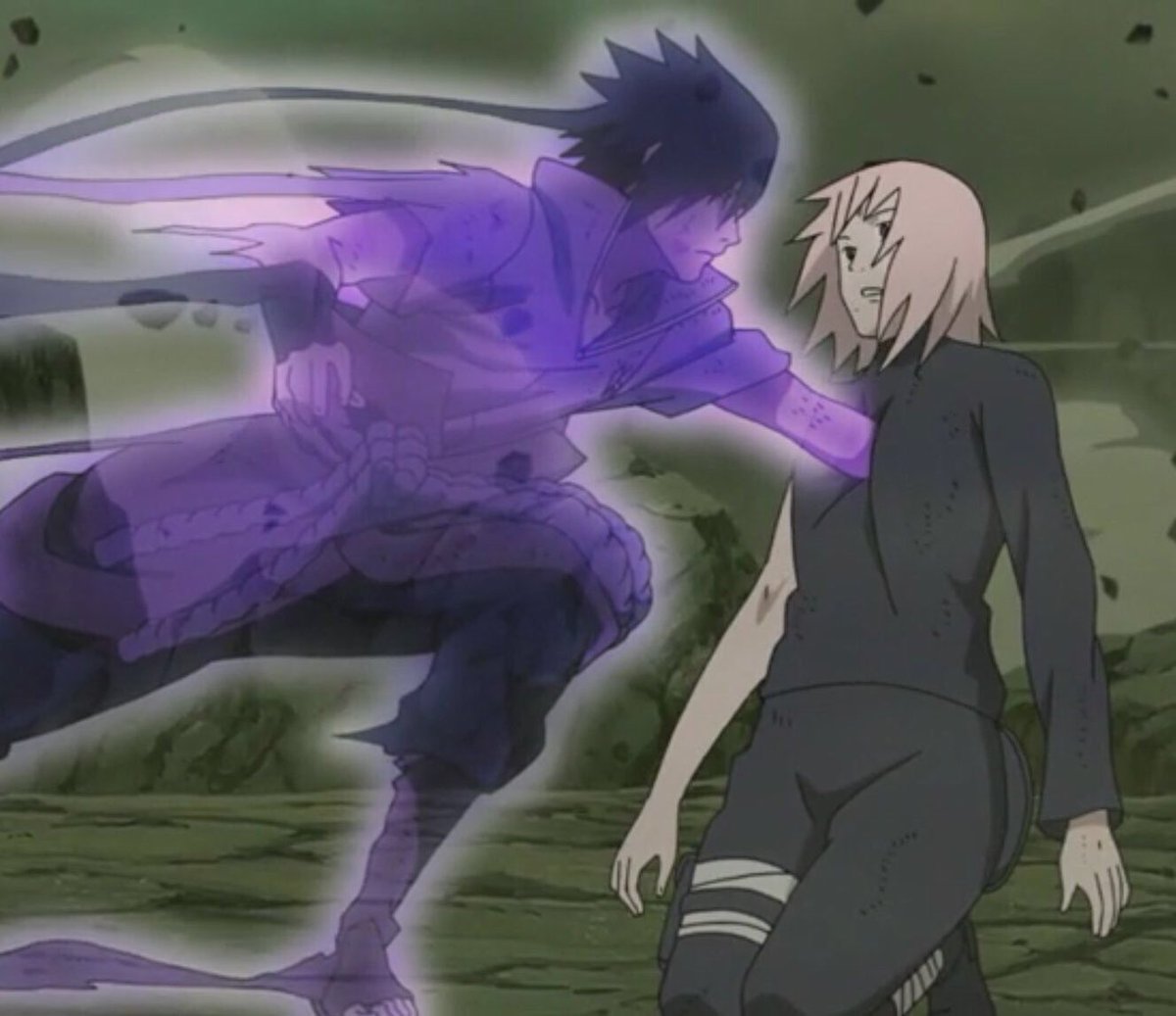 inferiorviolist's tweet photo. Sasuke learned from the best https://t.co/af2xL3fXjm