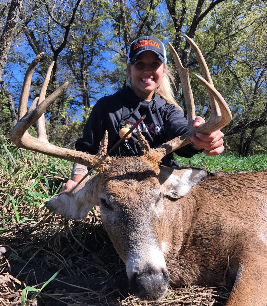Kortni_Oliver's tweet image. Blessed beyond belief! #scentcrusher #deadringerbroadheads #windpro #abovethegametv #vortexoptics
