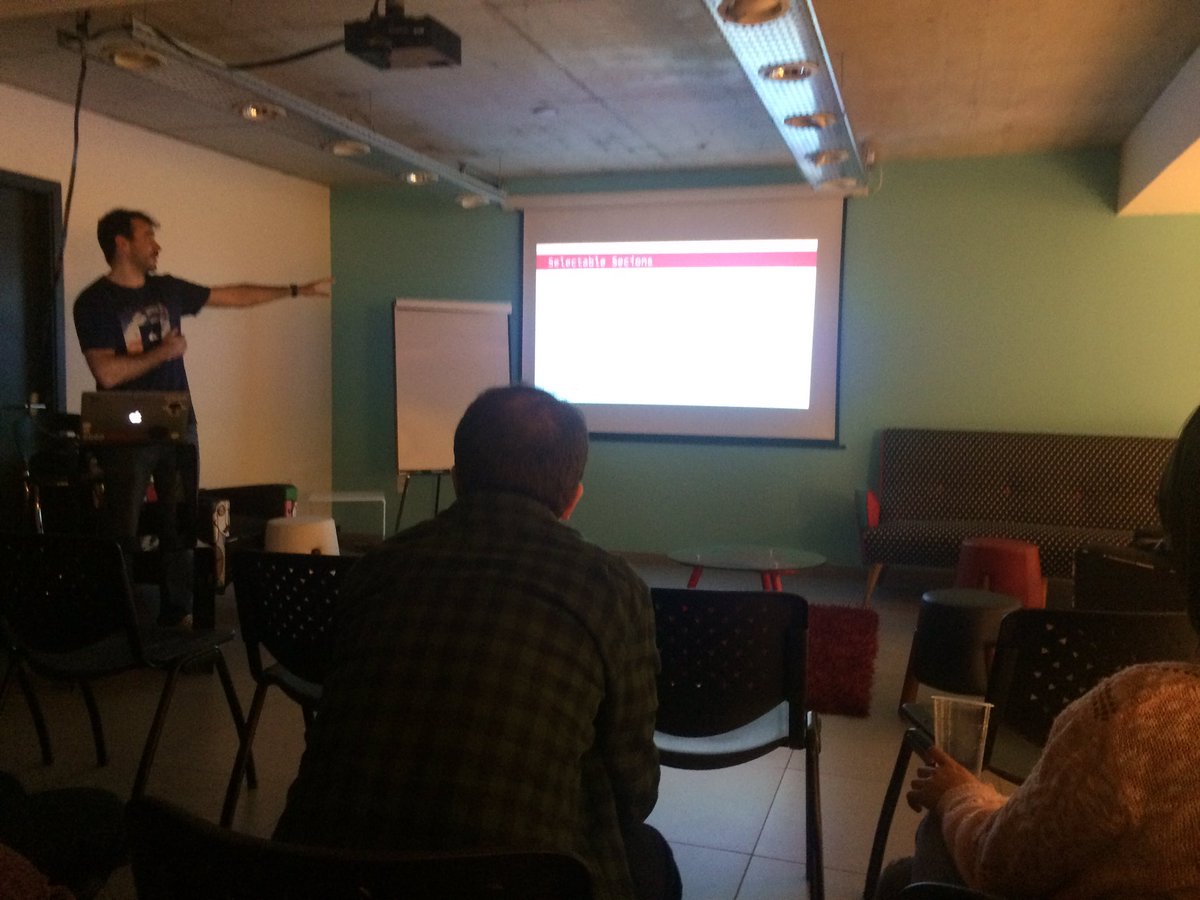 Muy interesante la charla de  <a href="/mtnBarreto/">Martin Barreto</a> introduciendo Eureka!