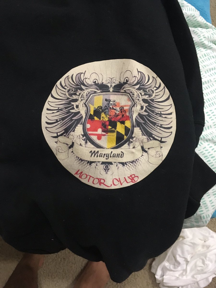 BrOwN_PoWeR_'s tweet photo. @MdMotorClub found your OG hoodie https://t.co/pvKu9f3Fca