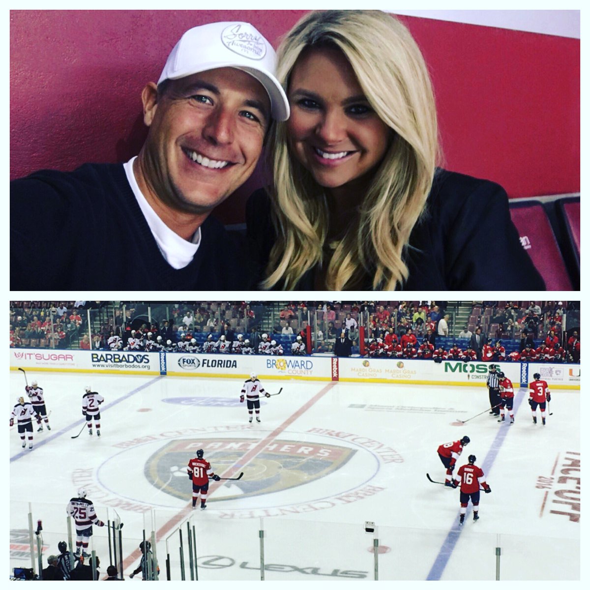michelergranger's tweet photo. Hockey season is back! Let's Go Panthers. #flapanthers #hockey https://t.co/QpRpvgiig4