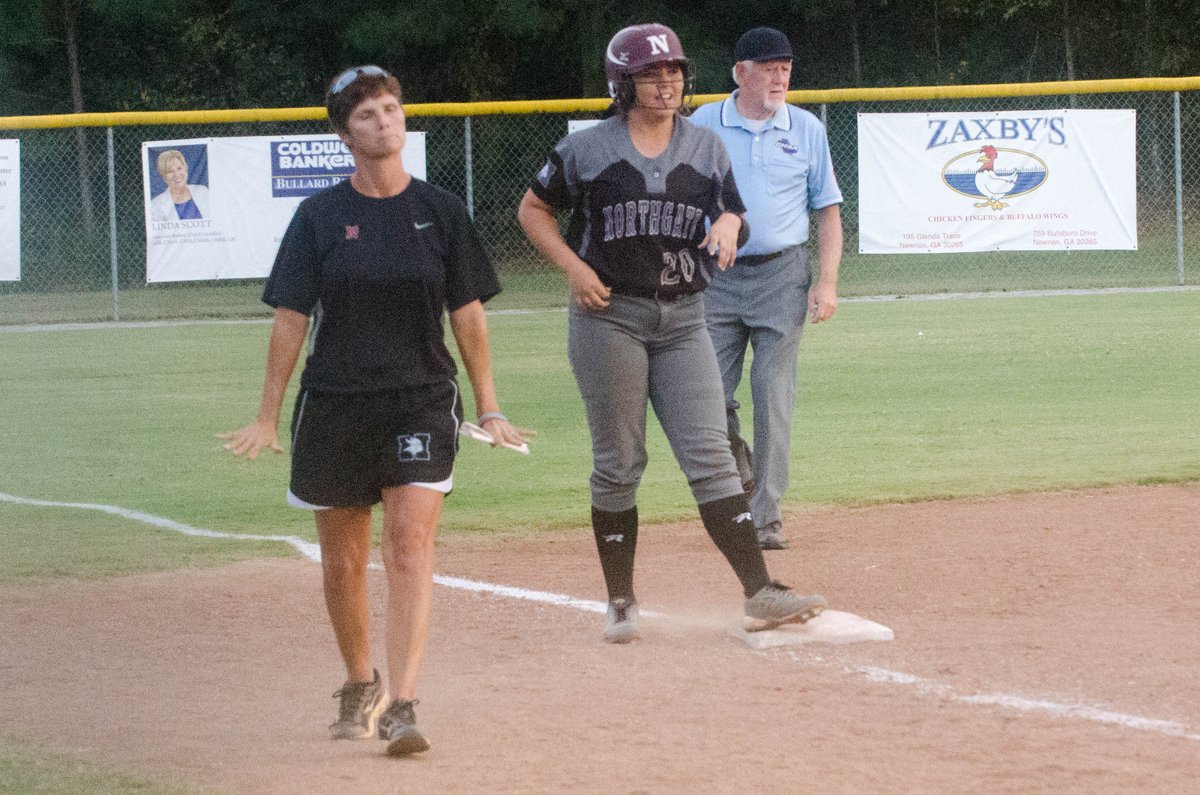 Coach Skelton: A triple, a triple, a TRIPLE! ... I'm cool. I'm cool. 😁 <a href="/Northgate_buzz/">Northgate Buzz</a> <a href="/skelton_damon/">lisa skelton</a>