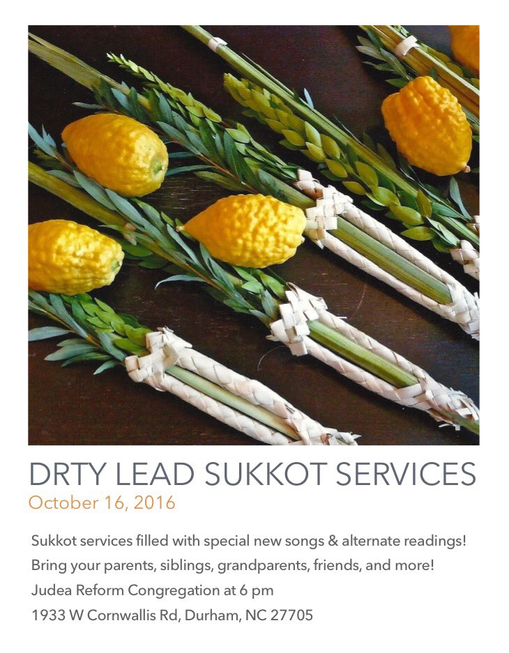drtydinos's tweet photo. This Sunday, come to Judea &amp; join us for a Sukkot full of joyous music and meaningful readings. Come celebrate w us! https://t.co/j7wQqi6bfh