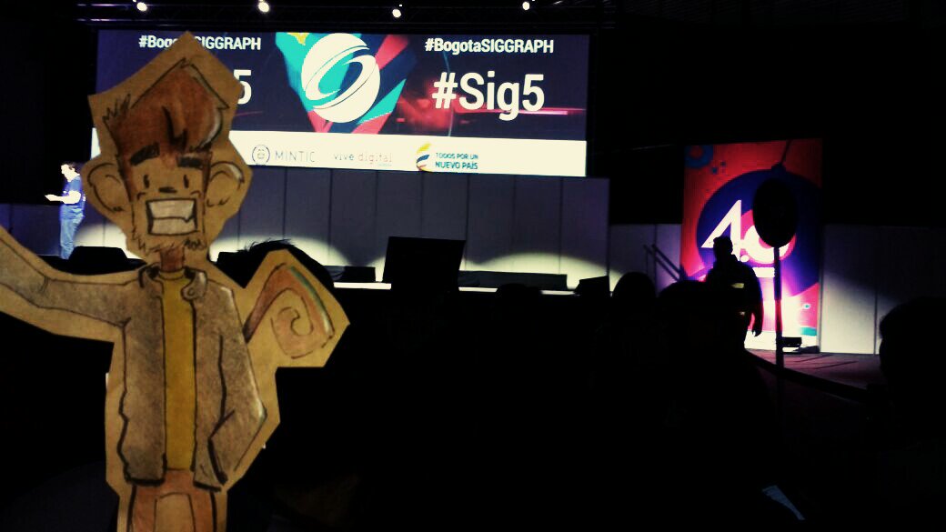 JaisonCostello's tweet photo. Del papel al @Col4punto0 es CASS el makaco!! #BogotaSIGGRAPH #sig5 https://t.co/WYPHeDqwvC