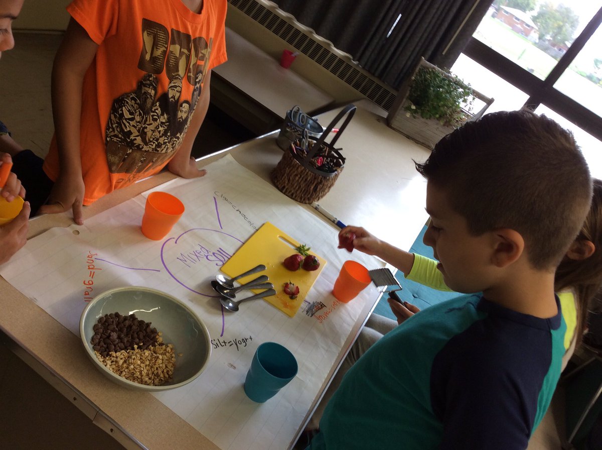McKinneyLepp's tweet image. My #minimakers make edible soil to build deeper connections to learning!
#constructivistlearning