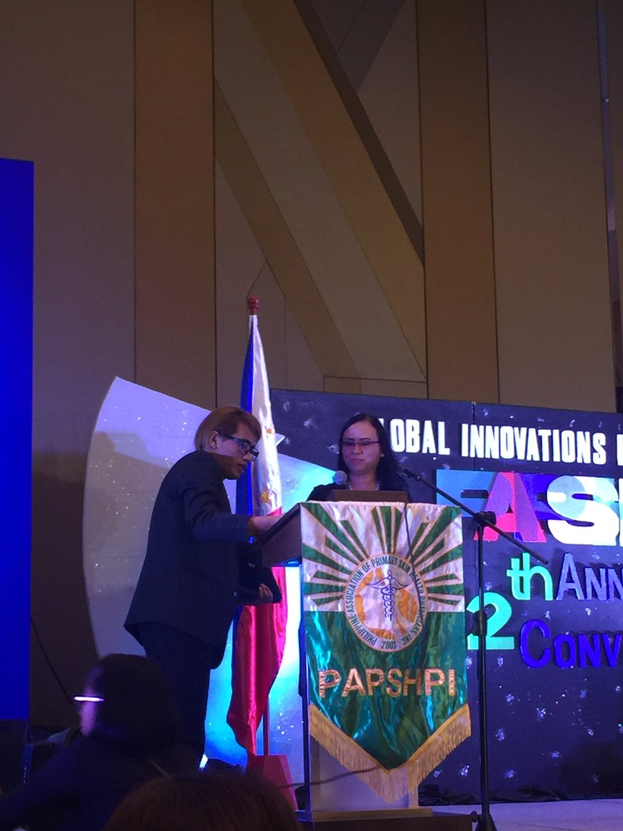 PAPSHPI's tweet photo. Dermatologic Manifestations of Chemical Toxicities by Visitacion P. Antonio, M.D. only at PAPSHPI 12th Annual Convention #papshpi2016 https://t.co/GKvT36hsrn