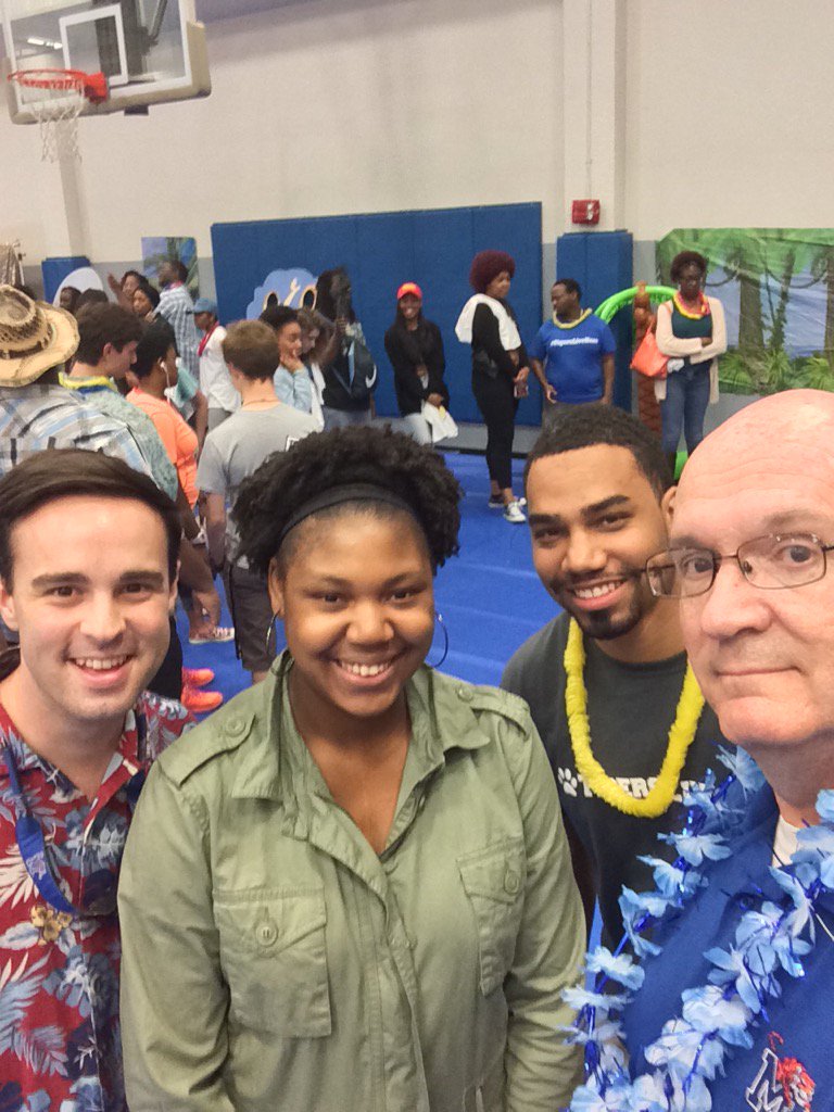 armitage_danny's tweet photo. Careers in Student Affairs Month! These three are the future! @RickyKirby @NASPAReg3 @SACSAtweets https://t.co/AMLKy23rVY