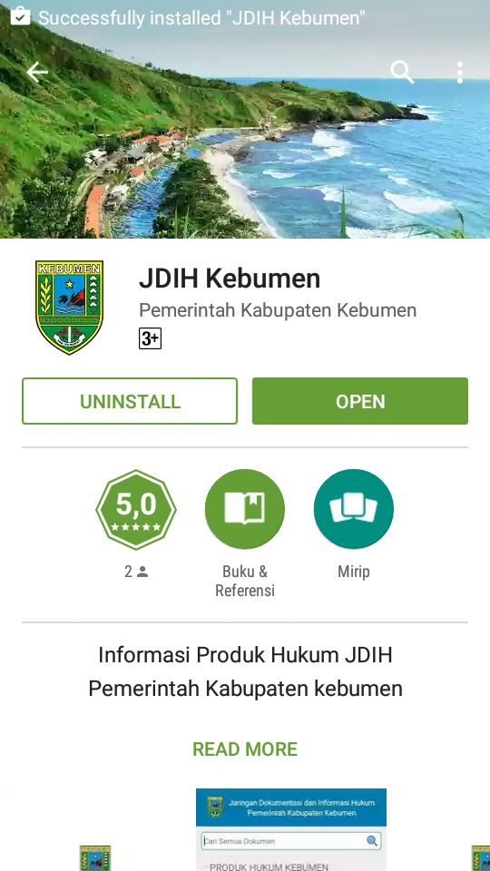 Jaringan Informasi dan Dokumentasi Hukum Kebumen kini bisa didownload di Playstore <a href="/bupatikbm/">M. Yahya Fuad</a> <a href="/MahfudzYazid/">Yazid Mahfudz</a> <a href="/adipandoyo66/">Adi Pandoyo</a> @hukumsetdakbm