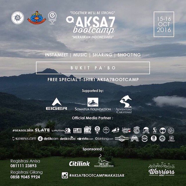 Besok nihhh #AksaBoothCampMakassar @Aksa7Art