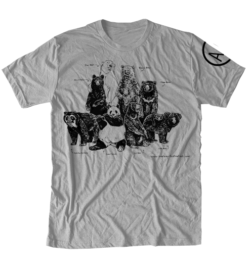 AnimalsAnonym's tweet photo. Jessie Jordan Collection - Bears of the World Men's. https://t.co/zBJPtmHX81 #animalsanonymous #shirtsforacause https://t.co/Fz7JvMIDiZ