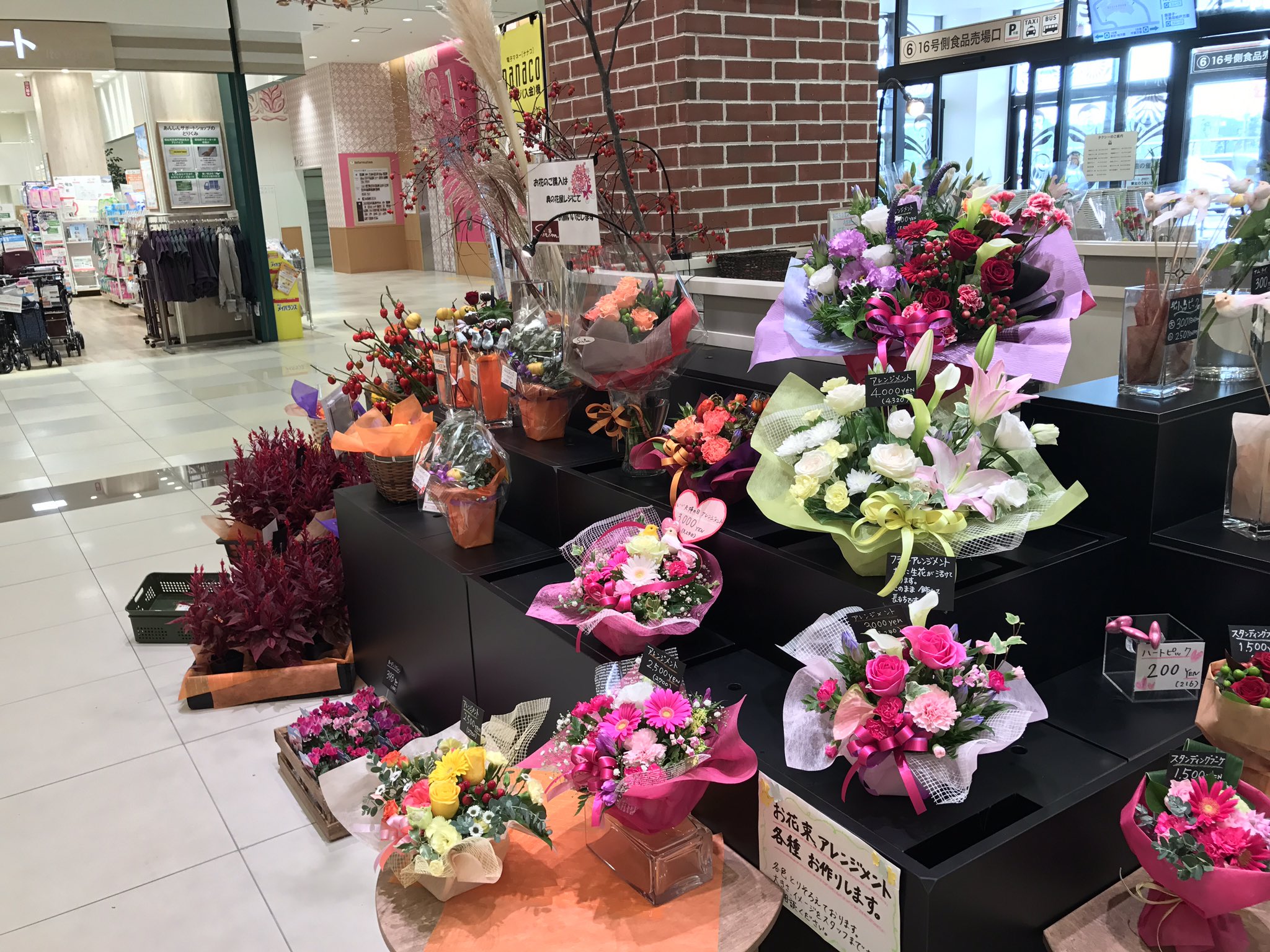 お花屋さん 昇莉夢 アリオ柏店のハロウィンコーナーです 昇莉夢 花 セブンパークアリオ柏 T Co Bgrlmlctmf Twitter