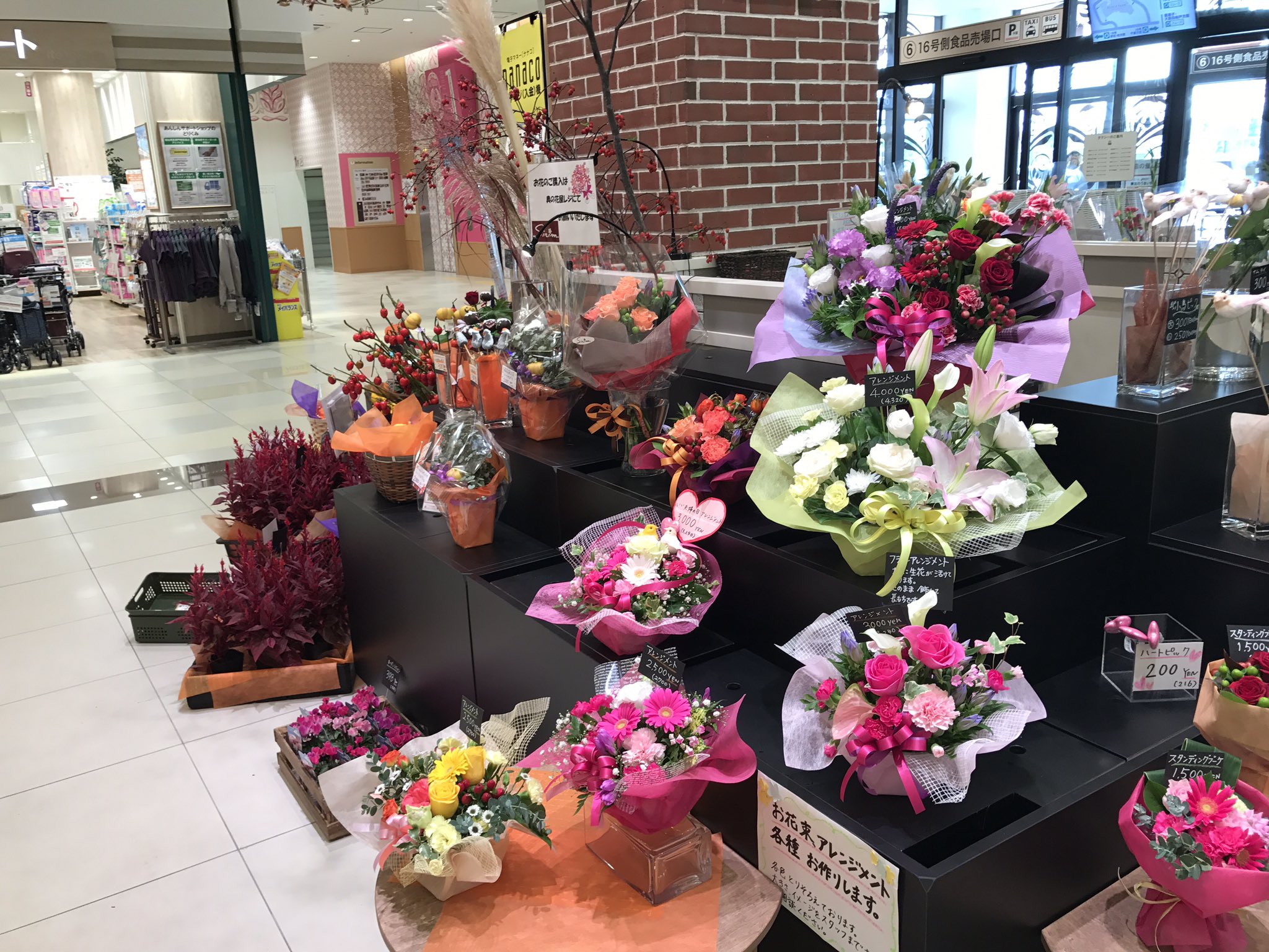 Twitter 上的 お花屋さん 昇莉夢 アリオ柏店のハロウィンコーナーです 昇莉夢 花 セブンパークアリオ柏 T Co Bgrlmlctmf Twitter