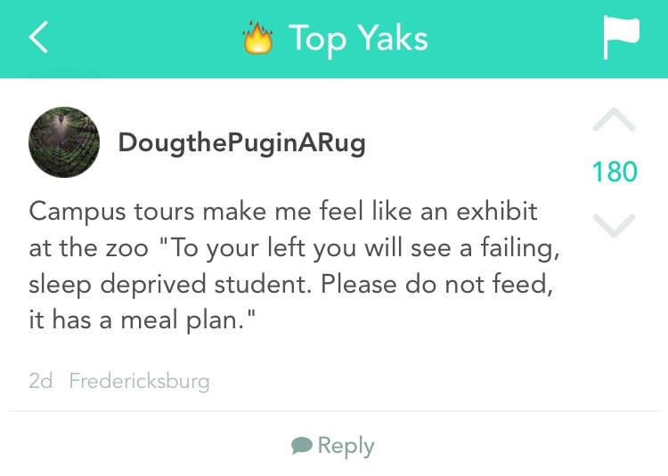 YikYakApp's tweet photo. 😭😭😭 https://t.co/nHf4WfWeza