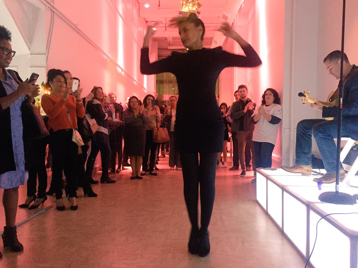 Kahshanna's tweet photo. Multilingual #singer #composer #dancer @JennJadeMusic and #TimClement set #FuerzaLatina on #fire at @PuntoSpace! https://t.co/1wieU2dczu