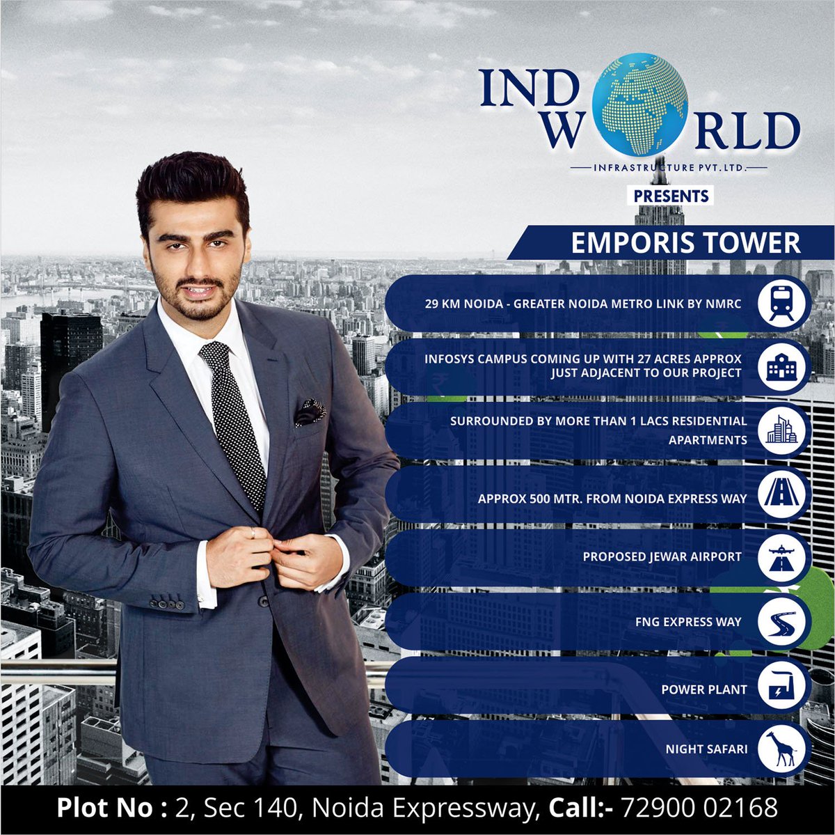 IndoWorld7's tweet photo. #indoworld #emporistower #realtor #realty #businesscenter #bestdeal #officespace #realestate #investment #investor #commercial #noida https://t.co/Gbd6cWSFrM