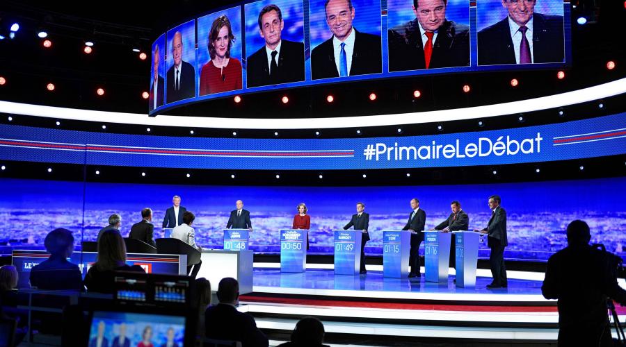 OuestFrance's tweet photo. Primaire de la droite. Les tops et les flops du débat https://t.co/Y2lt6pdctj https://t.co/KHrEkODbTA