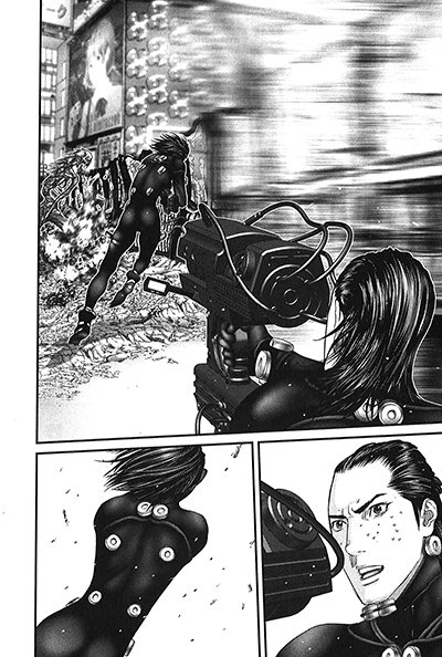 集英社コミック文庫 Gantz 大阪編 名場面2 凄惨な戦いのなかにあって たがいに惹かれあう加藤勝と山咲杏 危機に陥った加藤を守るため 杏は思わず星人の前へと身を投げ出していた ともに暮らす約束をした2人の運命ははたして 集英社コミック文庫 Gantz 大阪編 名場面2 凄惨な戦いのなかにあって たがいに惹かれあう加藤勝と山咲杏 危機に陥った加藤を守るため 杏は思わず星人の前へと身を投げ出していた ともに暮らす約束をした2人の運命ははたして