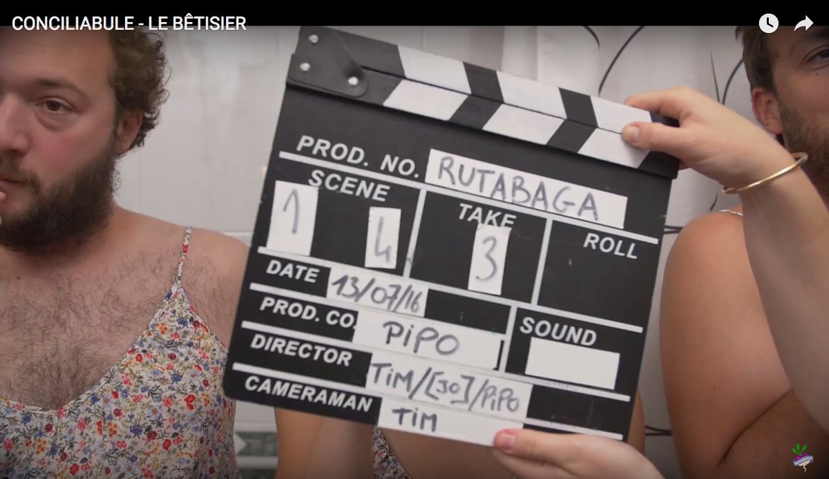V'la le #makingof de #conciliabule ! Like, abonne toi et partage :) #rutabaga youtube.com/watch?v=no-oFq…