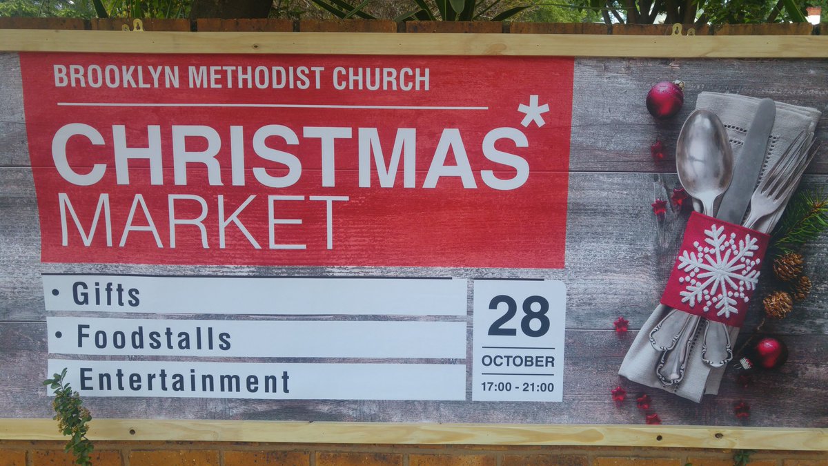 BMCpretoria's tweet photo. 2 weeks to go till our Christmas Market! Don't miss out! #Pretoria #BMC #ChristmasMarket https://t.co/cyrKic7wdk