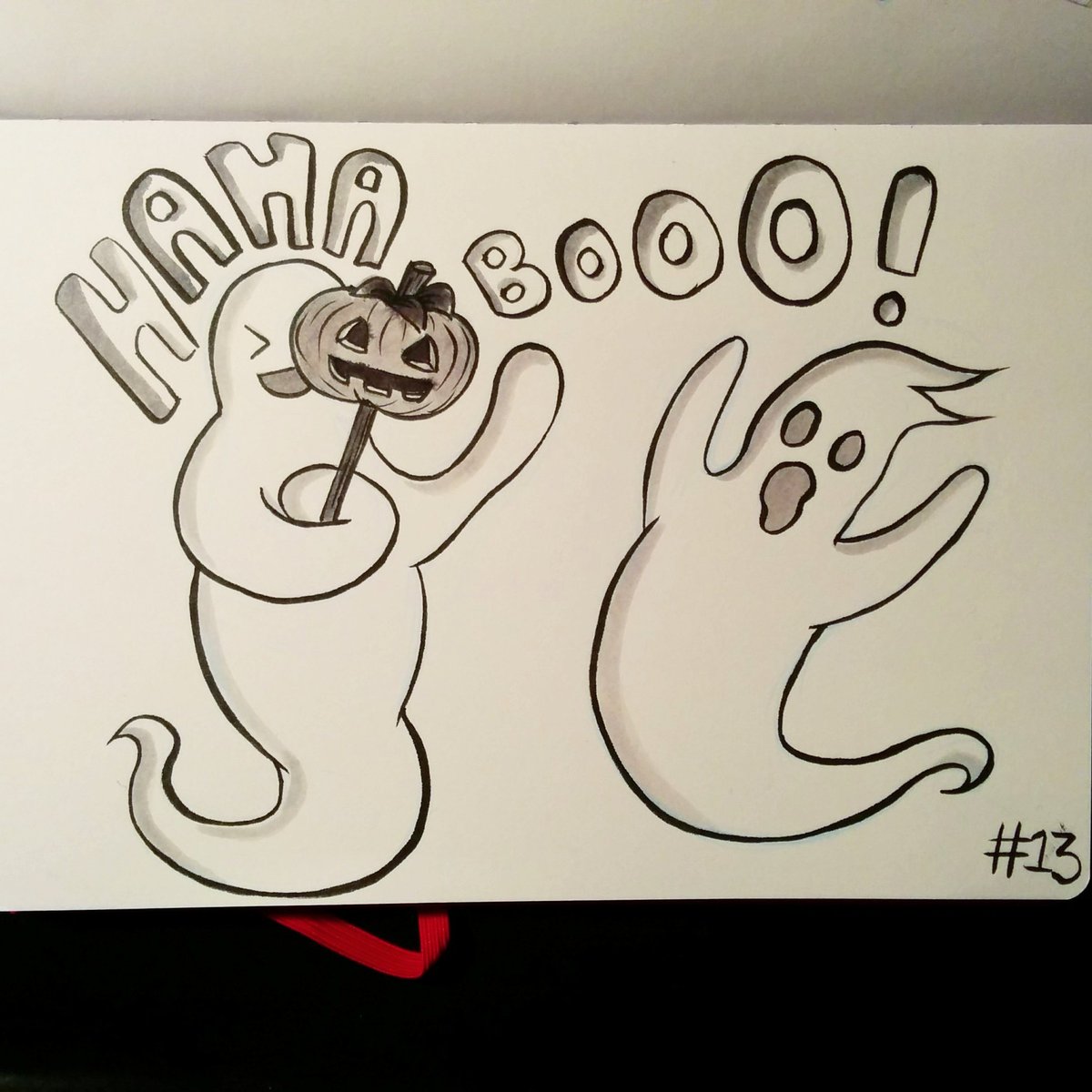 NickSquiggles's tweet photo. Day 13 "SCARED" for @inktober by @mrjakeparker #inktober #inktober2016 #drawing #illustration #art #ghost #scaredghost #scared https://t.co/VsT0XAUhbd