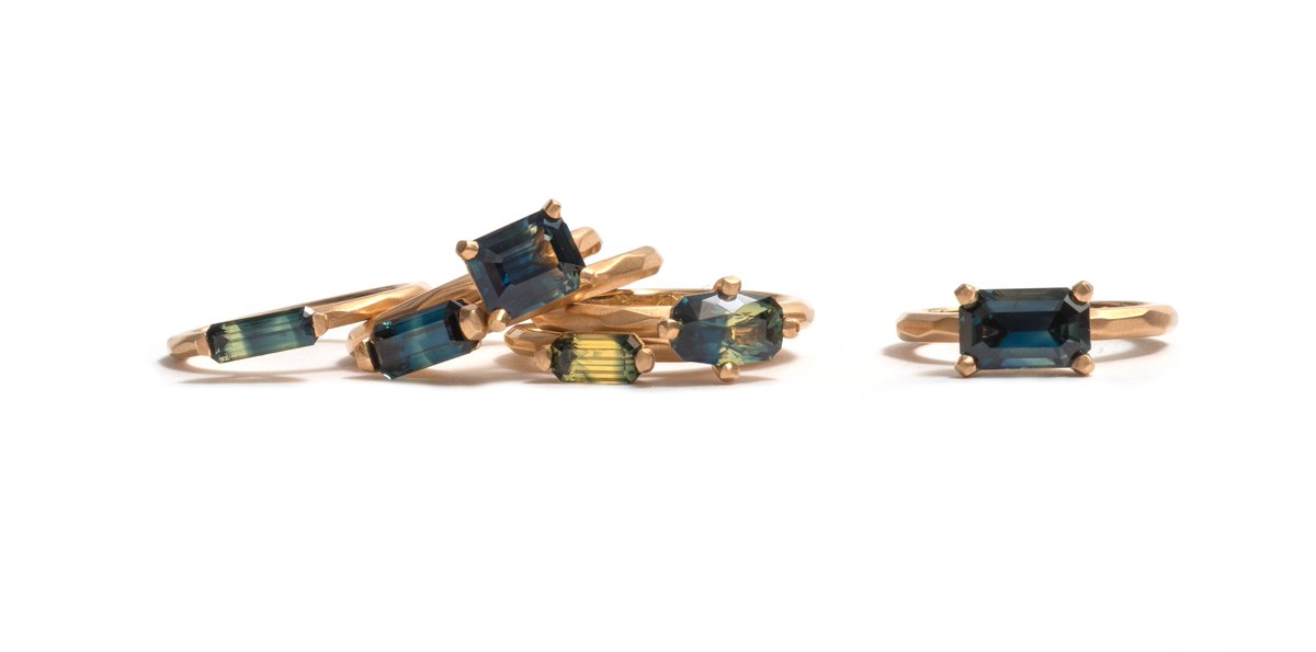 A celebration of Australian sapphires and parti sapphires... Soul Mate by Krista McRae, until Oct 29. bit.ly/2ecsJ0e