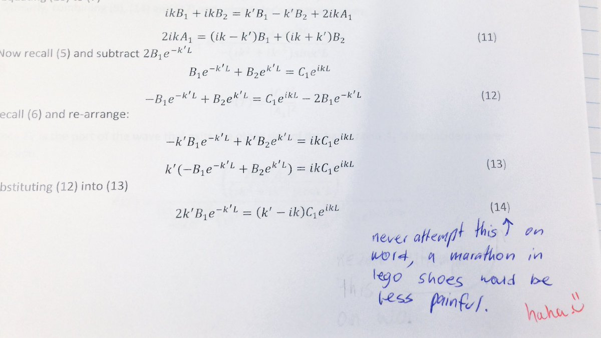 PaleBlueSam's tweet photo. 🖊 marking is so much better when students include jokes 💯 #quantumsnaps #lego https://t.co/YD2nVGY6Ii
