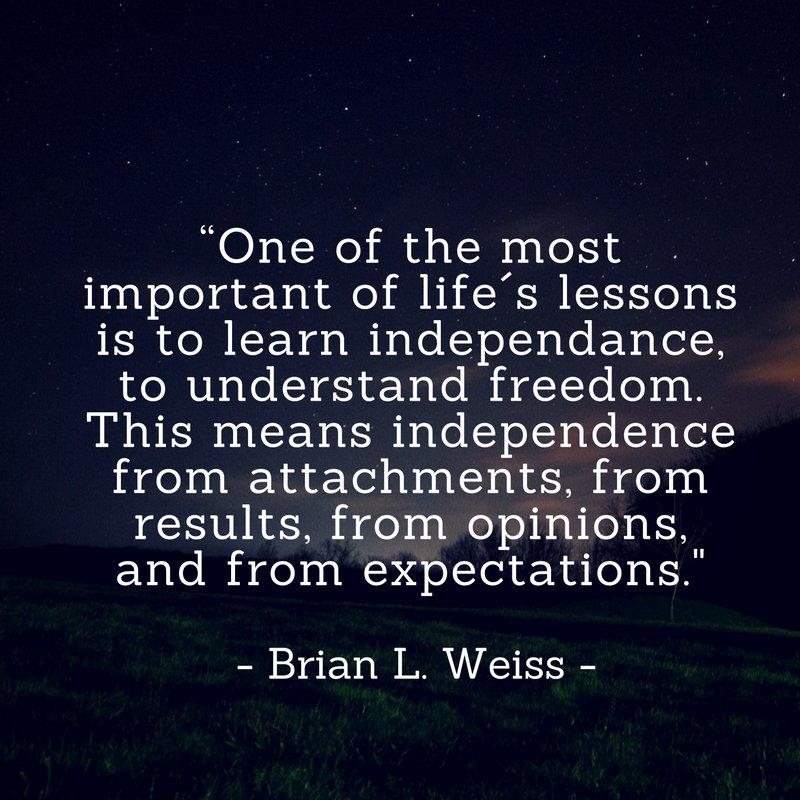 lachybe's tweet photo. Being free of attachments leads to freedom. https://t.co/tCqhaUeyI2