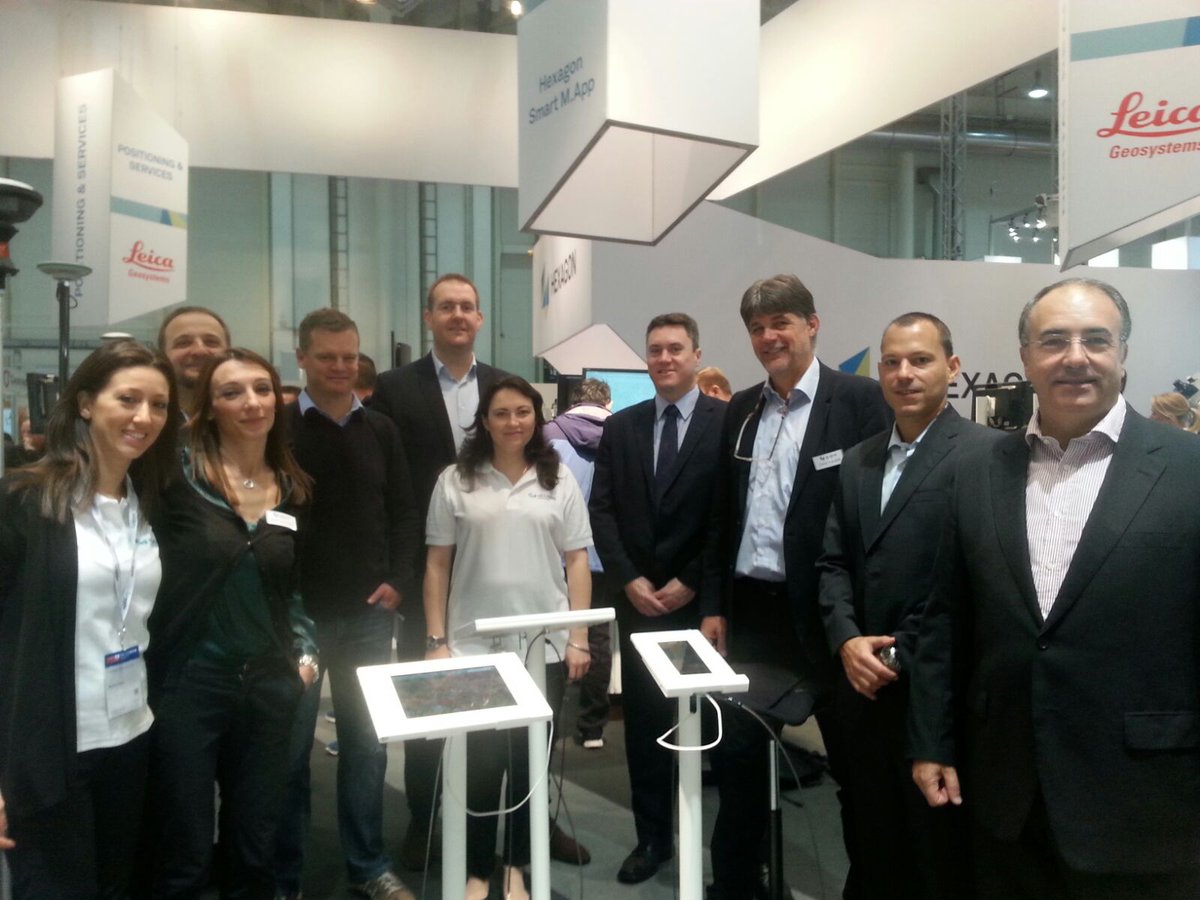 HexagonSIG's tweet photo. A very successful #INTERGEO 2016. Thanks @InsideIntergeo! We are looking forward to next year! @LeicaGeosystems @_Aibotix @GEOSYSTEMS_GmbH https://t.co/XoUR2xSR4o