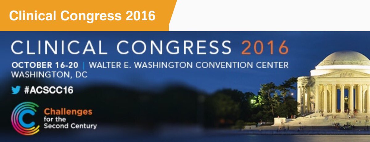 TomVargheseJr's tweet photo. Grateful to @AmCollSurgeons for the opportunities to present.

Please join us for one of these sessions! 

#ACSCC16 #SoMe https://t.co/kK4cWBYSd7