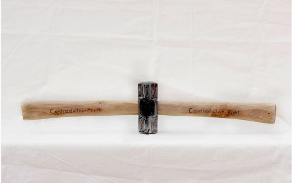 Anantartin's tweet image. #Contradiction, #PrajeeshAD, #MixedMedia, 2013.

See more of Prajeesh’s works at anantart.net/artists-prajee…

#Anantart #Sculptures #Conceptual