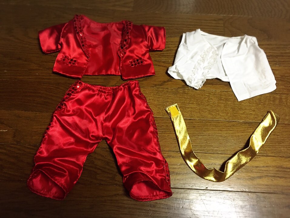 arsmotome's tweet photo. 【拡散希望】
ダッフィーSサイズ HeySayJUMP MagicPower 山田涼介の衣装お譲りします。

送料込み 5000円です。

気になった方はRTとフォロー後にリプまたはDMお願いします。
 #jump_譲 https://t.co/aC8KjqcKoV