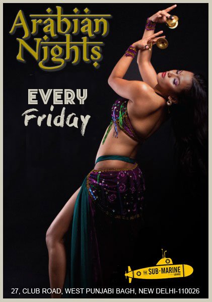 SubmarineLounge's tweet photo. Dance with the Soul.
A journey into the world of Bollywood and Arabian night - Tonight at The Submarine Lounge
#submarinelounge https://t.co/yvUbdTwK7p