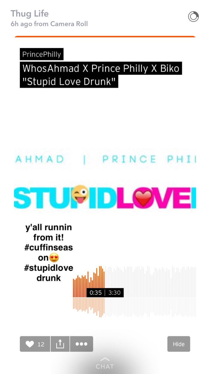 AllHailLordPapi's tweet photo. It's that time!! Cuddle up season! #StupidLoveDrunk #ConductSeason #CuffinSeason #CuddleUp https://t.co/SaHfdpUFck