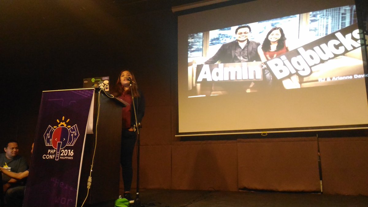 PHPConfPH's tweet photo. Ms. Sarah Kuizon for Sulit and OLX's Web Journey 😊 She was the first software engineer of OLX in the age of 19. #phpconfph #phpconf2016 https://t.co/nFIltjxIpA