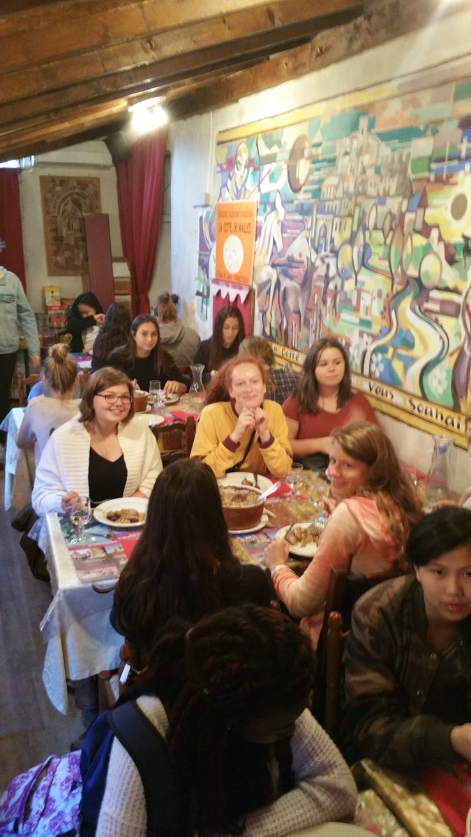 AhsFrance2016's tweet photo. Some older tweets that did not upload... Who knew we were having duck! https://t.co/jcnbHBb28u