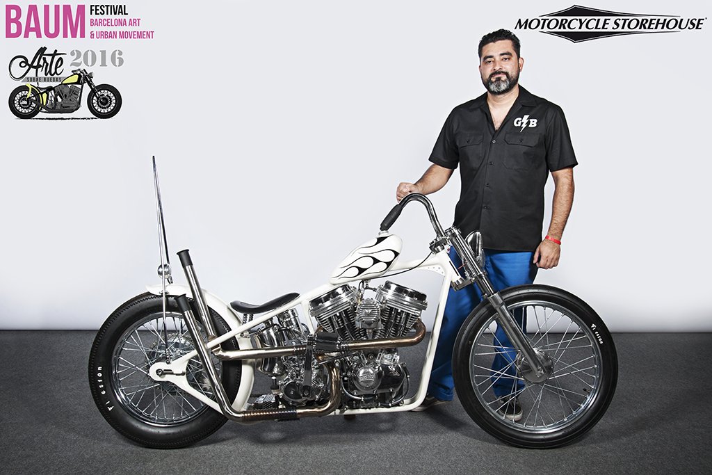 BAUM_Fest's tweet photo. In the #BikeShow of #ASR2016 the 1st prize of the FREESTYLE category was for the motorcycle Johnny Chopper by GreasyBobber.Congratulations! https://t.co/9LaVSv2NTm