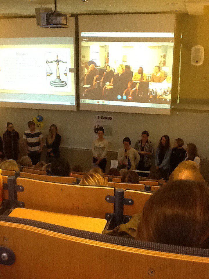 AbbieGallant's tweet photo. Presentations have started, showing all the hard work everyone has done this week! @BAOTCOT @HSciences #mirots2016 https://t.co/PPfnIfIC5t
