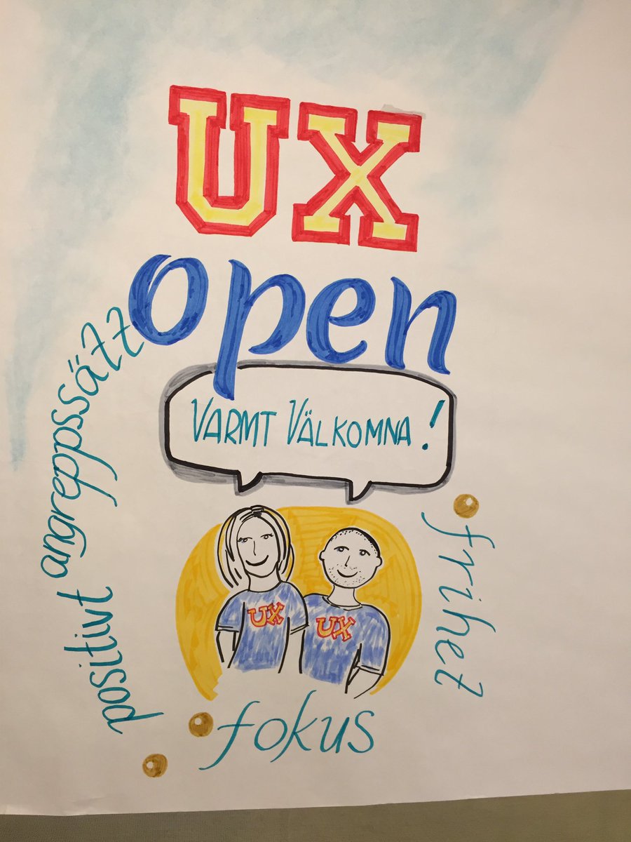 fridaRit's tweet photo. Nu börjar det. Jag @tellnestam ska rita hela dagen @UXopen #UXupen https://t.co/VOCsSiM614