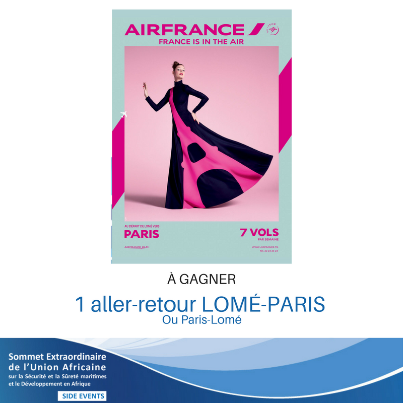 Lome2016SE's tweet photo. J @airfrance à #Lome2016SE.Passez déposer votre carte de visite au stand &amp; envolez-vous avec la compagnie aérienne européenne des SideEvents https://t.co/McrEMfpqNx